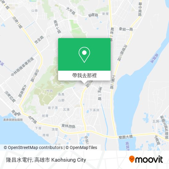 隆昌水電行地圖