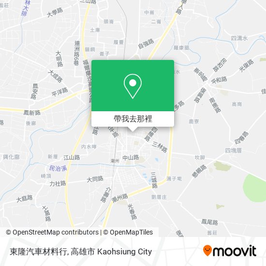 東隆汽車材料行地圖