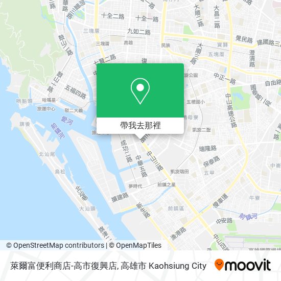 萊爾富便利商店-高市復興店地圖