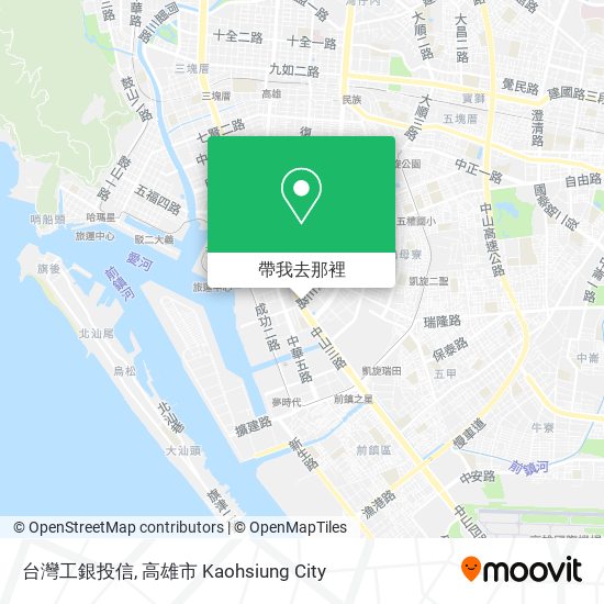 台灣工銀投信地圖