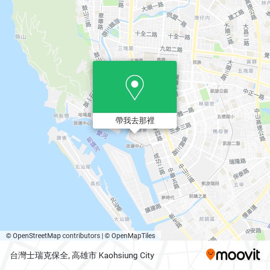 台灣士瑞克保全地圖