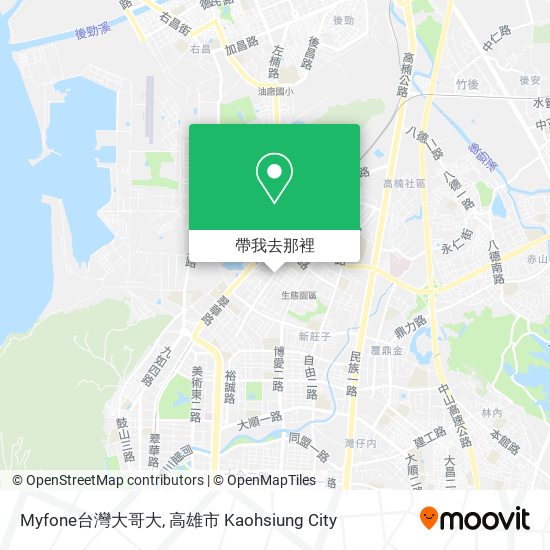 Myfone台灣大哥大地圖