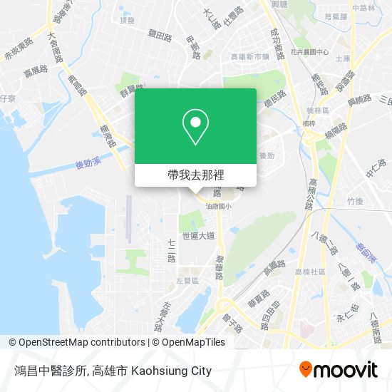 鴻昌中醫診所地圖