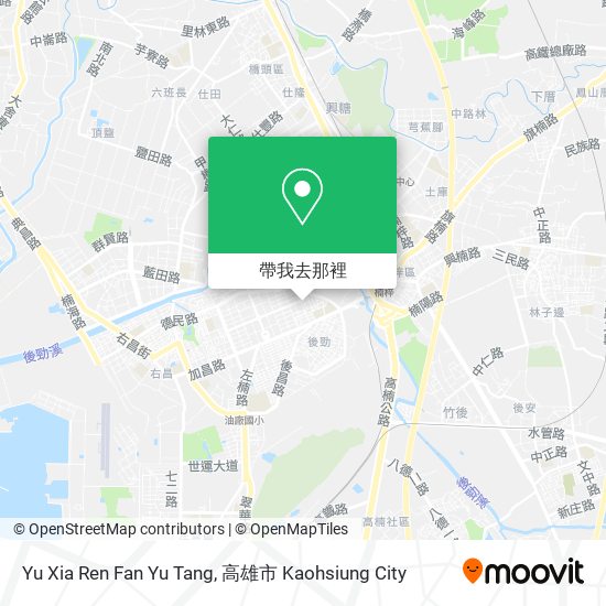 Yu Xia Ren Fan Yu Tang地圖