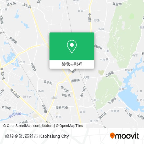 峰峻企業地圖