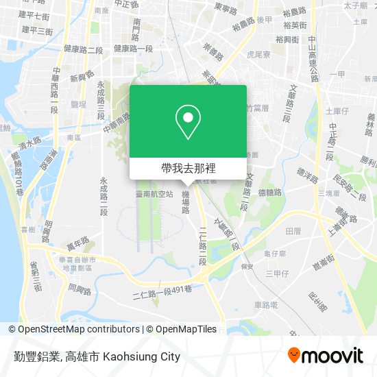 勤豐鋁業地圖