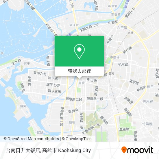 台南日升大饭店地圖