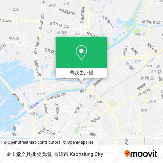 金玉堂文具批發廣場地圖