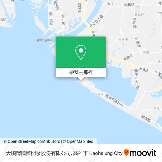 大鵬灣國際開發股份有限公司地圖