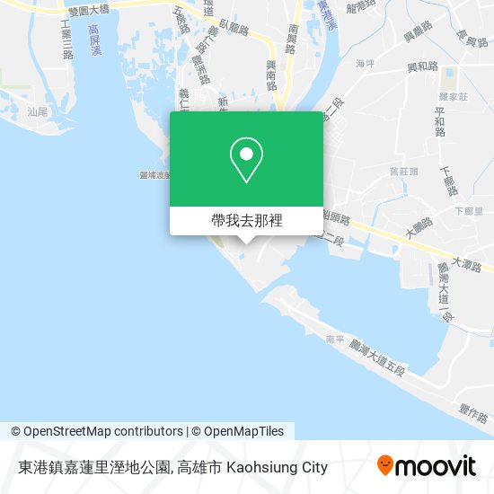 東港鎮嘉蓮里溼地公園地圖