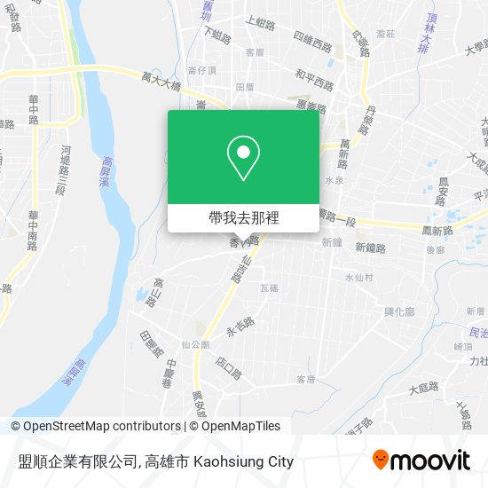 盟順企業有限公司地圖