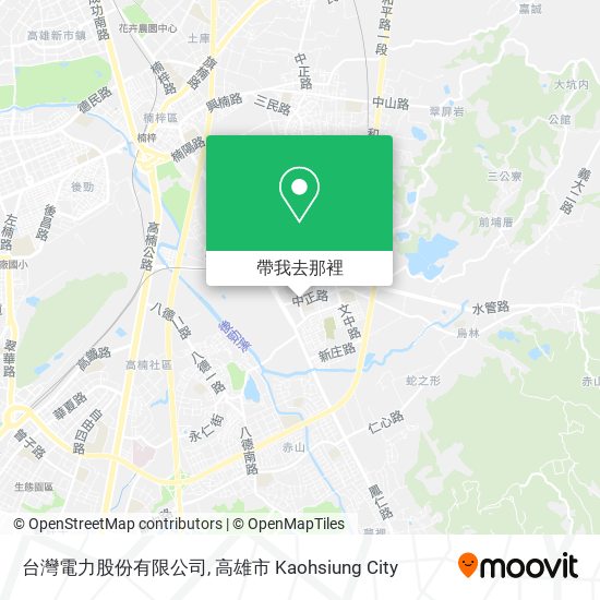台灣電力股份有限公司地圖