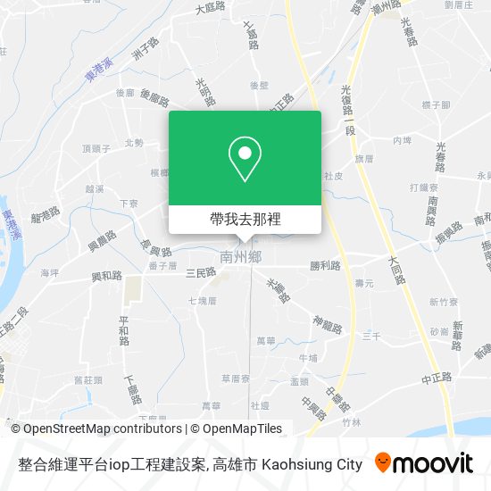 整合維運平台iop工程建設案地圖