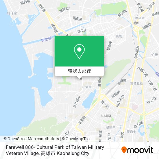 Farewell 886- Cultural Park of Taiwan Military Veteran Village地圖