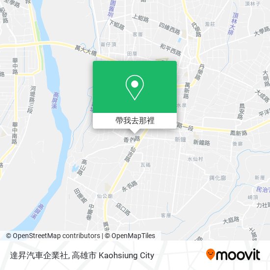 達昇汽車企業社地圖