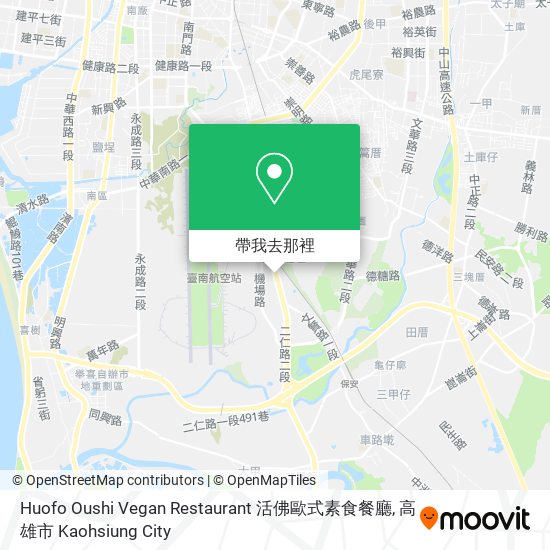 Huofo Oushi Vegan Restaurant 活佛歐式素食餐廳地圖