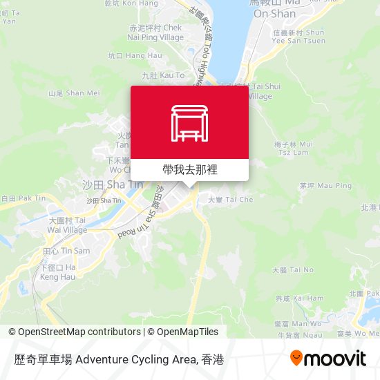 歷奇單車場 Adventure Cycling Area地圖