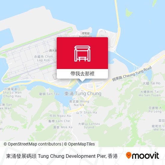東涌發展碼頭 Tung Chung Development Pier地圖