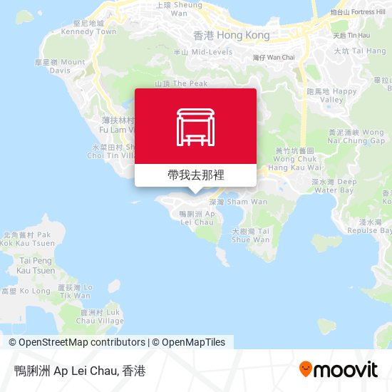 鴨脷洲 Ap Lei Chau地圖