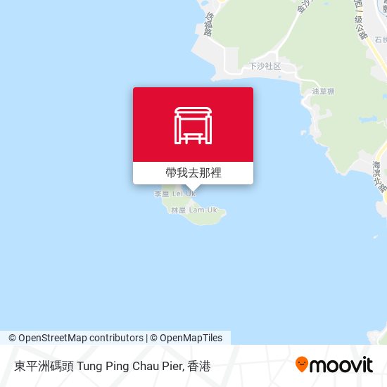 東平洲碼頭 Tung Ping Chau Pier地圖