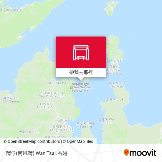 灣仔(南風灣) Wan Tsai地圖