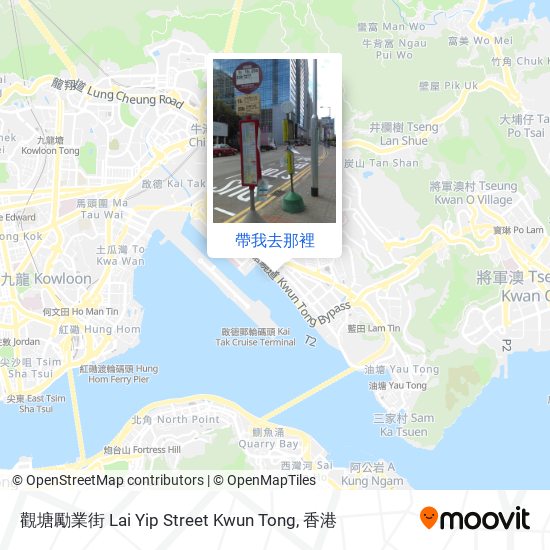 觀塘勵業街 Lai Yip Street Kwun Tong地圖