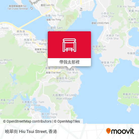曉翠街 Hiu Tsui Street地圖