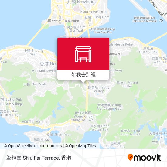 肇輝臺 Shiu Fai Terrace地圖