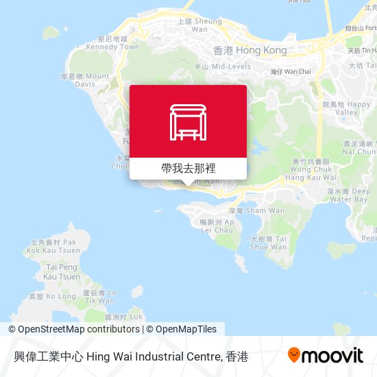 興偉工業中心 Hing Wai Industrial Centre地圖