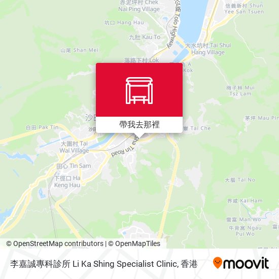 李嘉誠專科診所 Li Ka Shing Specialist Clinic地圖