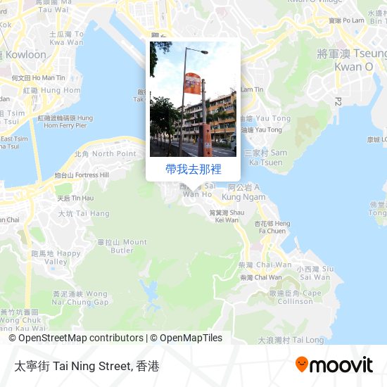太寧街 Tai Ning Street地圖
