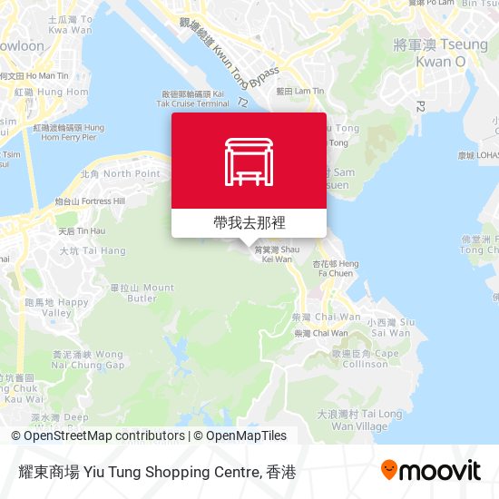 耀東商場 Yiu Tung Shopping Centre地圖