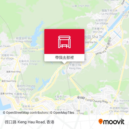 徑口路 Keng Hau Road地圖