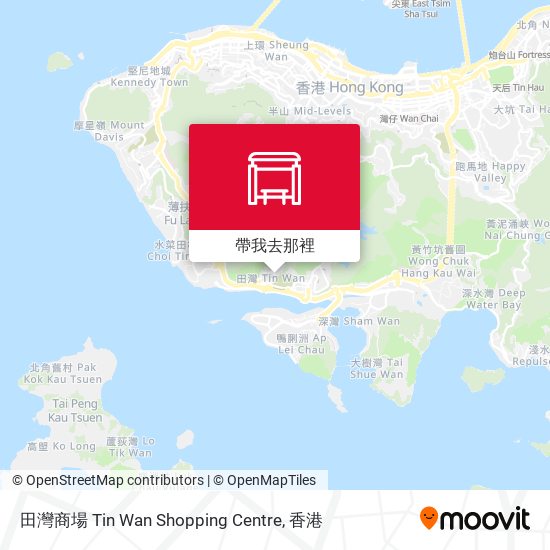 田灣商場 Tin Wan Shopping Centre地圖