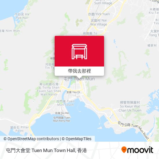 屯門大會堂 Tuen Mun Town Hall地圖
