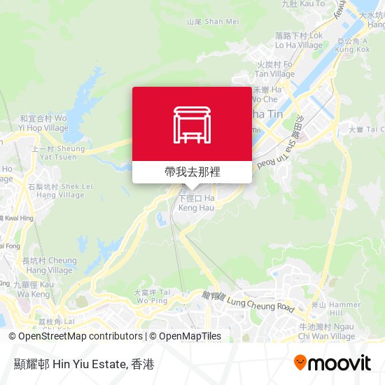 顯耀邨 Hin Yiu Estate地圖