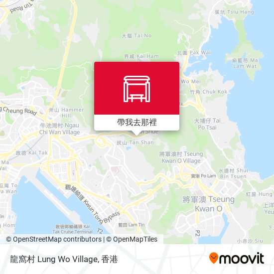 龍窩村 Lung Wo Village地圖