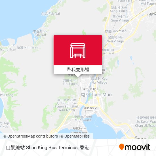 山景總站 Shan King Bus Terminus地圖