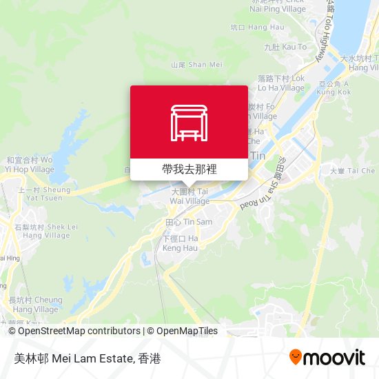 美林邨 Mei Lam Estate地圖
