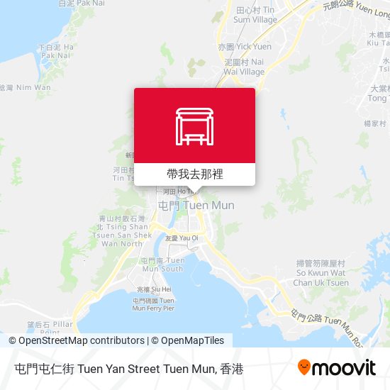 屯門屯仁街 Tuen Yan Street Tuen Mun地圖