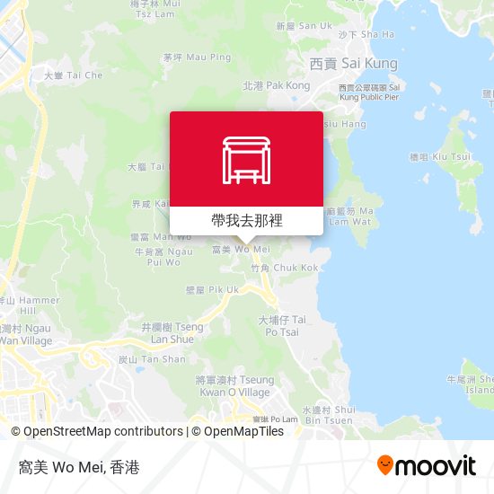 窩美 Wo Mei地圖