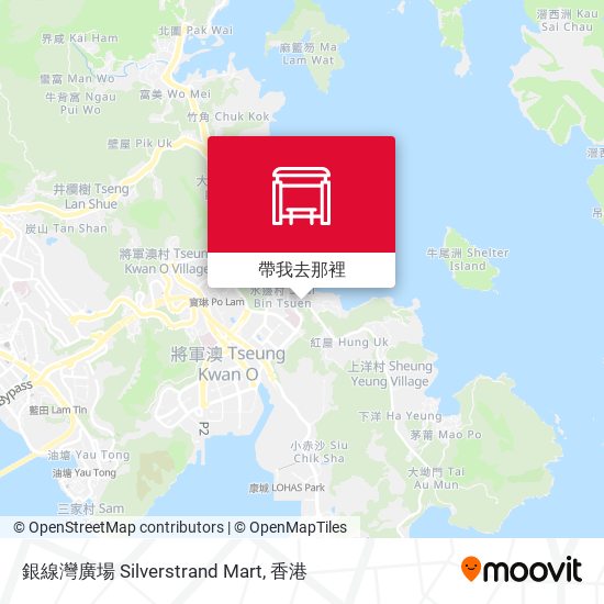 銀線灣廣場 Silverstrand Mart地圖