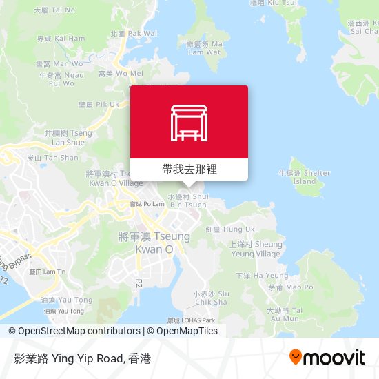 影業路 Ying Yip Road地圖