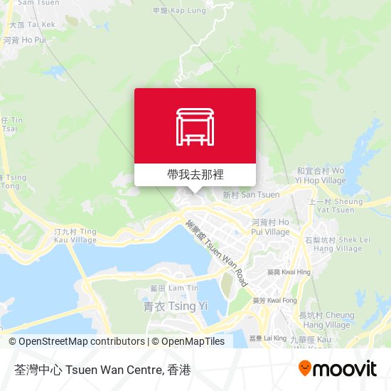 荃灣中心 Tsuen Wan Centre地圖