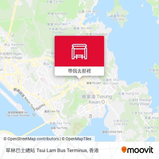翠林巴士總站 Tsui Lam Bus Terminus地圖
