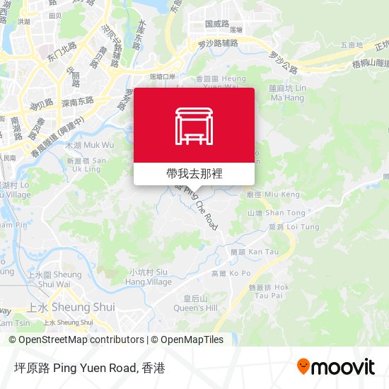 坪原路 Ping Yuen Road地圖