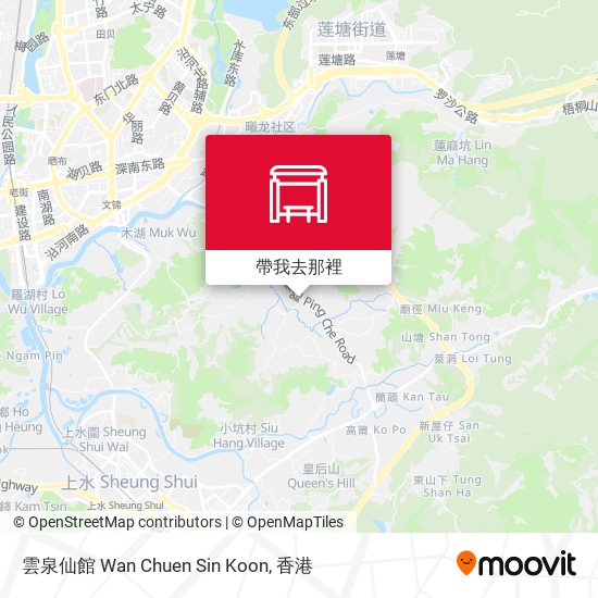 雲泉仙館 Wan Chuen Sin Koon地圖