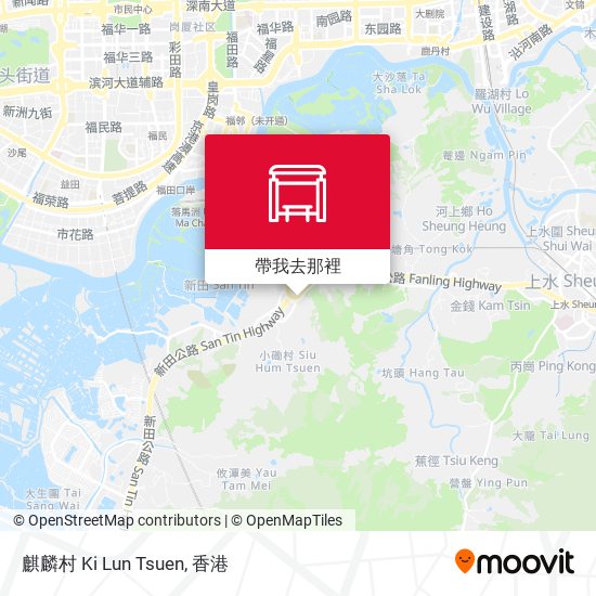 麒麟村 Ki Lun Tsuen地圖