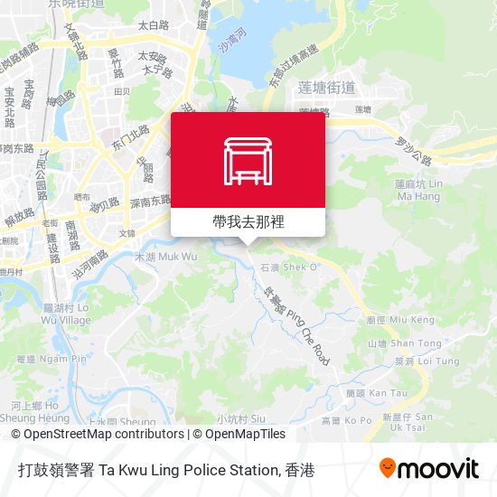 打鼓嶺警署 Ta Kwu Ling Police Station地圖
