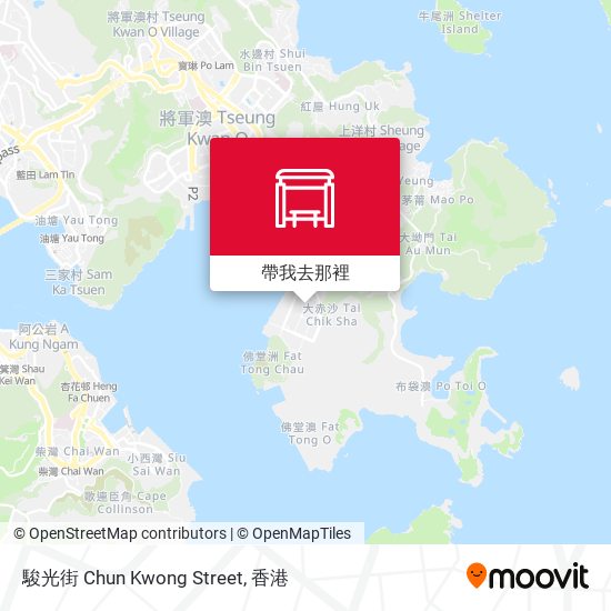 駿光街 Chun Kwong Street地圖